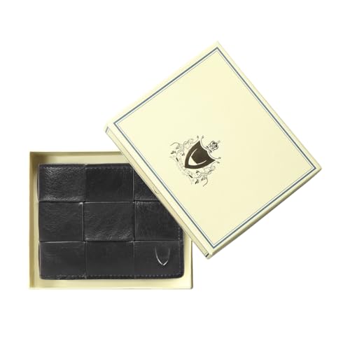 Image of Hidesign La Plata W5 Mens Bi-Fold Wallet - Black - S