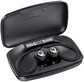 H'MASTON Fone de Ouvido Bluetooth 5.3 Fone Sem Fio TWS Fone Espor...