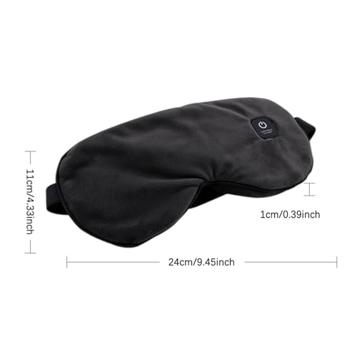 Masque chauffant yeux secs et sensibles lavable avec sangle ajustable pour soulagement thermique - 5