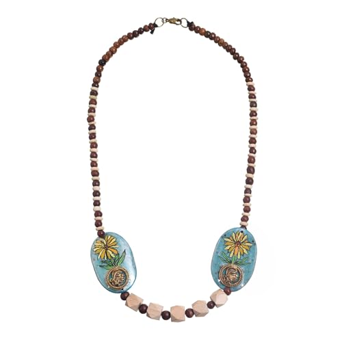 Image of AAKRITI ART CREATIONS Handcrafted Ethnic & Tribal Necklace Collection | Dhokra, Boho, Talisman & Statement Designs | Artisan Collar, Pendant & Lariat Jewelry for Women