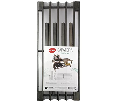 SAPATEIRA DE MADEIRA 2 ANDARES 63x29 CLINK