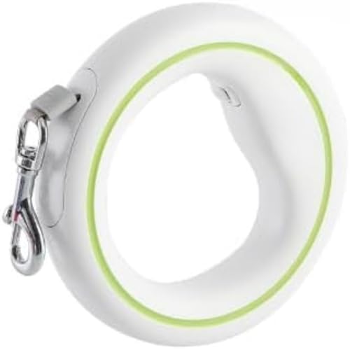 Ambety 呼吸ライト・照明ライト付き 伸縮リード ハンズフリー 光る LED呼吸ライト 犬用リード ロック自由調整 張力耐荷重90KG 照明付き 夜散歩 噛み防止 (C)