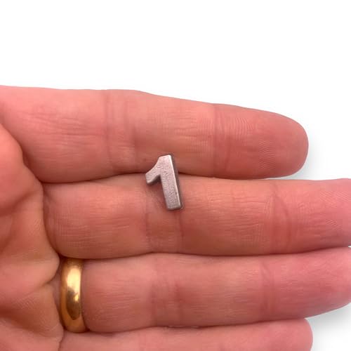 Image of Number 1 One Lapel Pin by StockPins