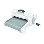 Sizzix Big Shot Plus Fustellatrice Versatile con Apertura Formato A4, Design Portatile a Rullo - Bianco e Grigio - Solo Macchina