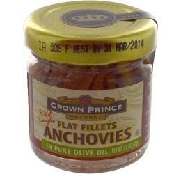 Crown Prince Anchoas planas en aceite (18x1.5 OZ) por Crown Prince