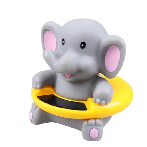 Image of BESTonZON 1pc Toy Thermometer Bathtub Elephant Toy Baby Bathtub Animal Water Tempearture Sensor Bath Water Temperature Tester Bath Pool Thermometer Child Cartoon Swimming Pool