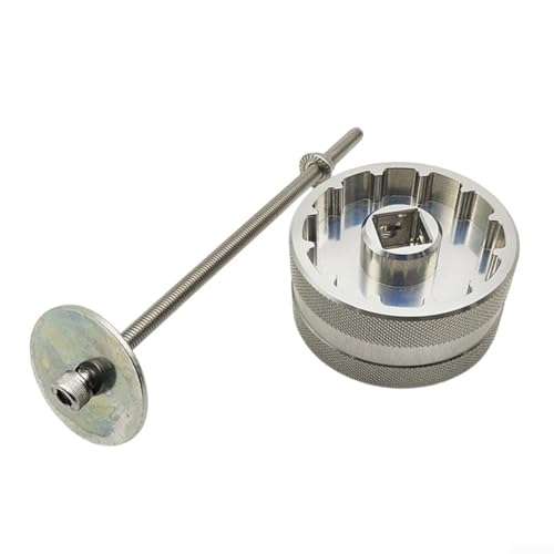 YUANGANG Herramientas de la bicicleta, T47 Herramienta de Pedalier 2 En 1 Bicicleta Eje Herramienta de Aluminio de la Bicicleta de Mantenimiento de la Herramienta Para PF30 T47 16 Muesca 52.2mm Y 12