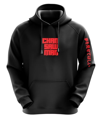 Image of fanideaz Mens Cotton Anime Sleeve Printed Hooded Sweatshrits for Men