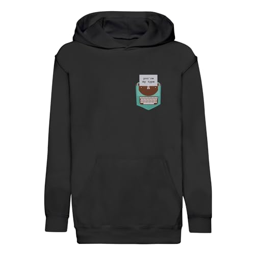 Sweat à capuche enfant You're My Type avec poche surprise dessin premium