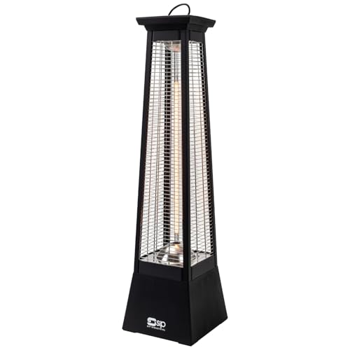 SIP Infrared Freestanding Pyramid Patio Heater - 2kW Electric Carbon Fibre Heater