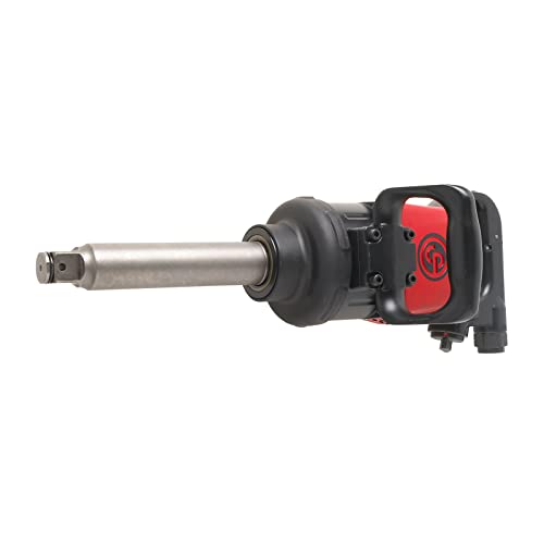 Chicago Pneumatic Cp7782-6 Air Impact Wrench (1 Inch), 6 Inch Ext. Anvil, Air Gun Industrial Repair & Assembly Tool, D-Handle , Pinless Rocking Dog, Max Torque Output 1920 Ft. Lbf/2600 Nm, 5200 Rpm #TOP3