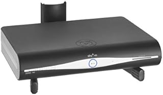 VonHaus Wall Shelf - Wall Mount for DVD Player / PS4 / Cable Boxes / Game Consoles / TV Accessories - Black
