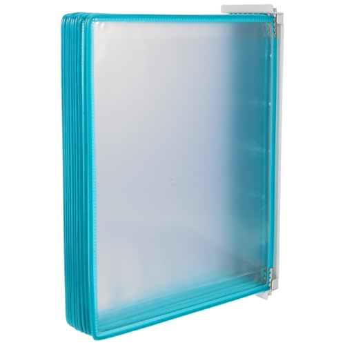 Organiseur mural porte-documents PVC vert bureau affichage A4 COHEALI - 2