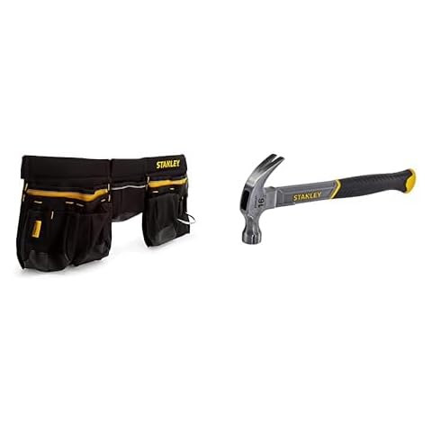 STANLEY 600 Denier Tool Belt Pouch and Hammer Cover