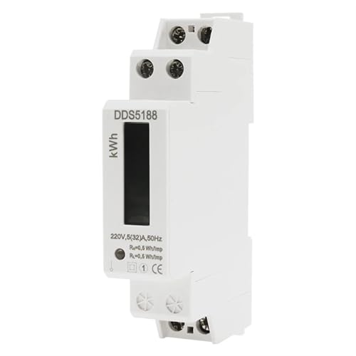 Affichage numérique LCD pour ce compteur énergie DDS5188 1P