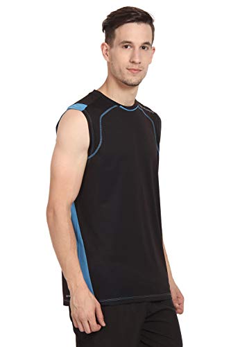 Image of OFF LIMITS Men Running Singlet Black T-Shirt