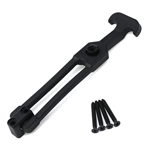 Mcredy 1 PCS Rubber Flexible T-Handle Hasp Draw Latch for Tool Box, Cooler,Elastic Shock Absorption Buckle Thermos Toolbox Buckle
