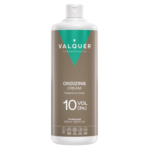 VALQUER Agua Oxigenada en Crema Estabilizada 10 Volúmenes 3% | 1 L