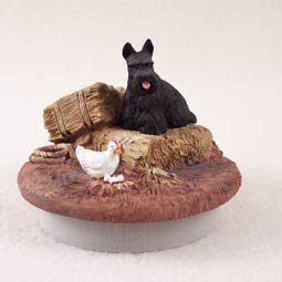 Conversation Concepts Miniature Scottish Terrier Candle Topper Tiny One 