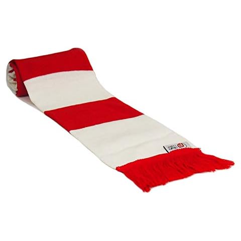 fanoriginals Retro Football Bar Scarf in Man United Colours Cover