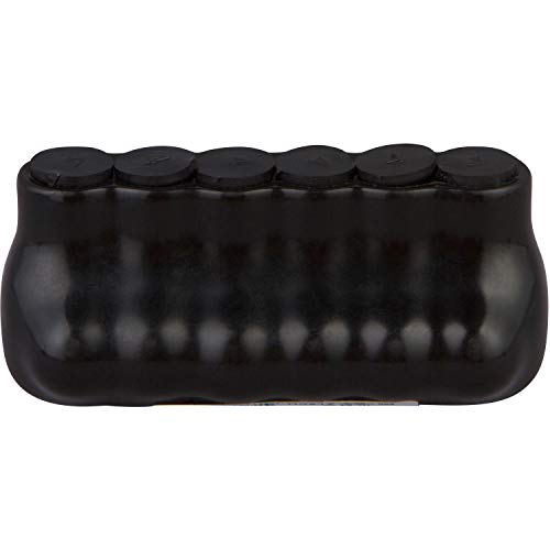Image of Morris Products 97516 Black Insulated Multi-Cable Connector - Single Entry 6 Ports 4 - 14, 6, 6 AWG, Dual Rated CU9AL Aluminum, 600V, cULus Listed