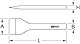 KS Tools 162.0434 Chariereisen, 120mm