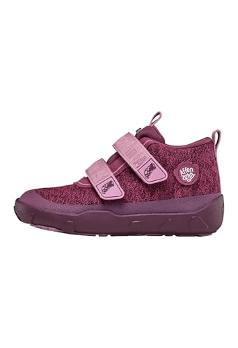 Affenzahn Zapatilla Entretiempo Tejido Happy Zapato de Entretiempo Impermeable y Transpirable para niños, Vegano, con Cierre Adhesivo, Suela Antideslizante y Forro Fino