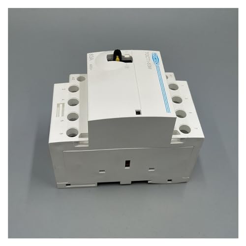 Contactor modular CA 4P 63A 230V interruptor manual carril DIN para cuadro eléctrico 6