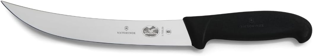 Victorinox Fibrox 8-Inch Curved Breaking Knife,...