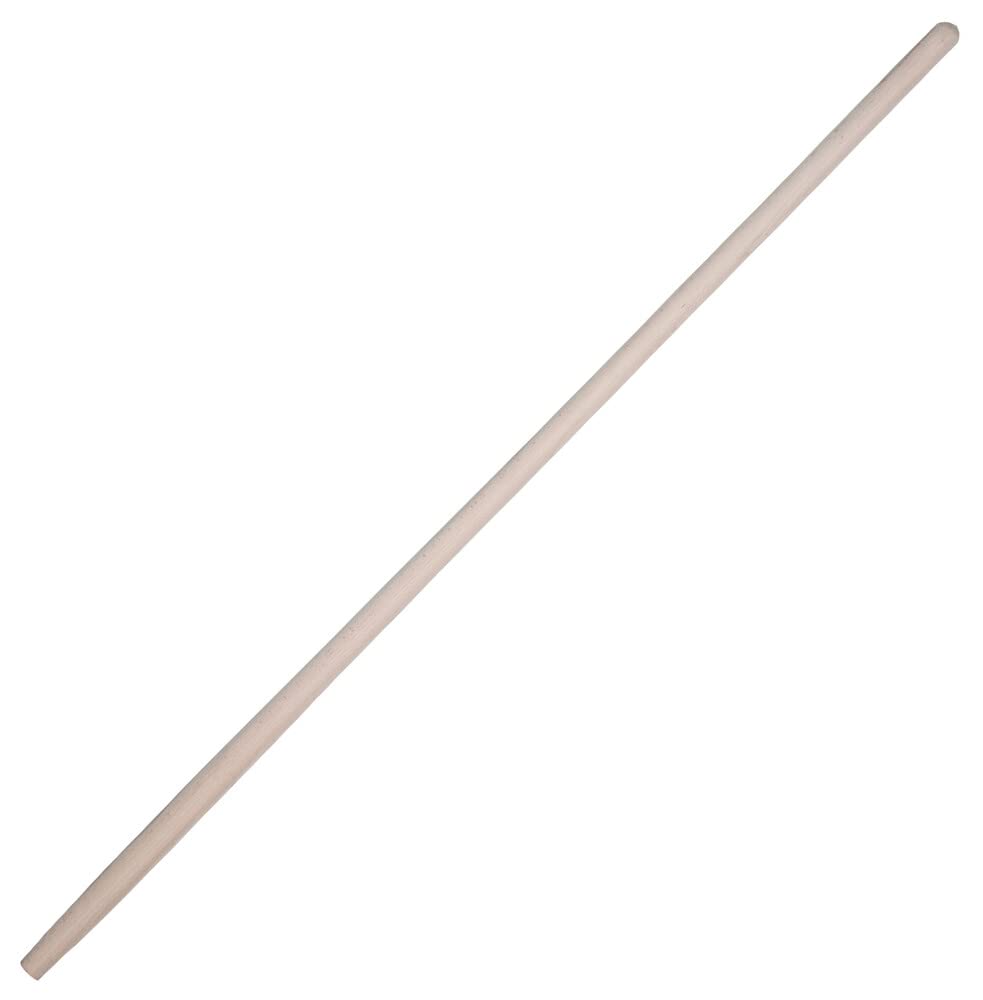 VERDELOOK Manico Dritto in Legno Naturale per badile cod. 2055/26,2055/27 e 2055/28, 140cm