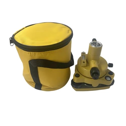 Yellow Three-JAW Tribrach with Optical Plummet Adapter for Total Station Prism GPS Install SURVERYING(Red)