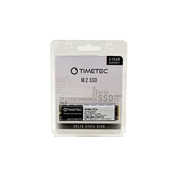 Timetec 512 GB SSD NVMe PCIe Gen3x4 M.2 2000/1600 MB/s - Image 4