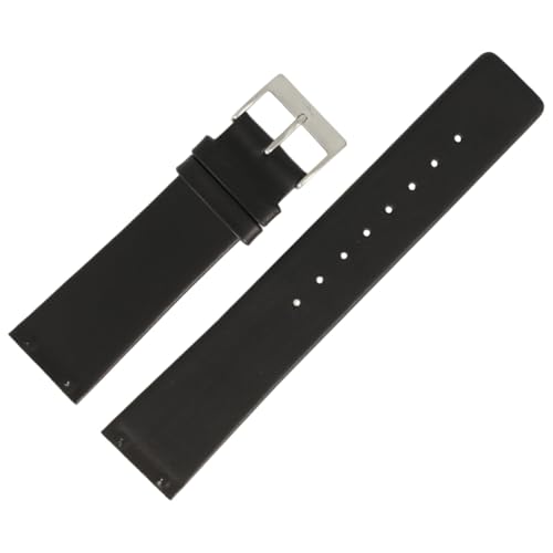 Skagen Uhrenarmband 22mm Leder Schwarz - LB-233XXLSLB