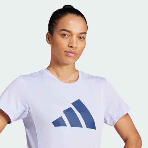 Image of adidas Women's Polyester Geometric Regular Fit T-Shirt