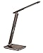 Produktbild Solight Schreibtischlampe mit Display, 9W, Lichttemperaturwahl, Leder, braun, ABS 9 W, Medium