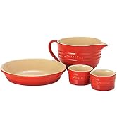 Chasseur La Cuisson Starter 4 Piece Set, Red