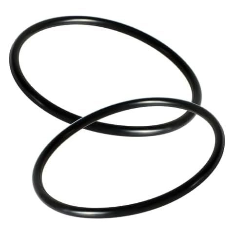 HIMARKLIF Upgraded Rubber Fuel Cap Gasket O-Ring for Prevent Leakage Compatible with Peterbilt Truck Fuel Tank Cap，Gaskets Ring Gas Tank Cap Sealing Washer Replace# 572.1014.1（2PCS） Cover