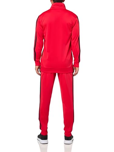 Image of adidas Mens Basic 3-stripes Tricot Track