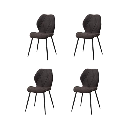 GrandCA HOME Lot de 4 Chaises de Salle à Manger, Chaises de Cuisine Nordiques, Chaises...