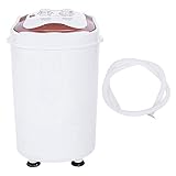 Ideale per piccoli appartamenti, cottage, durante il viaggio; Capacità di lavaggio: fino a 3 kg; Capacità di filatura: fino a 1 kg;