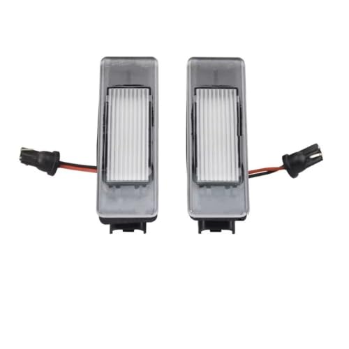 Luces de matrícula para Nissan Qashqai J10 J11 plafón premium alta intensidad