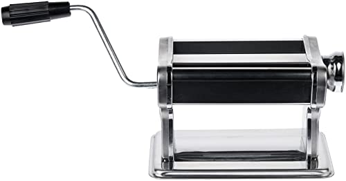 Hauskraft MAQM-004 - Máquina Macarrão Massas Lasanha Manual Cilindro Inox
