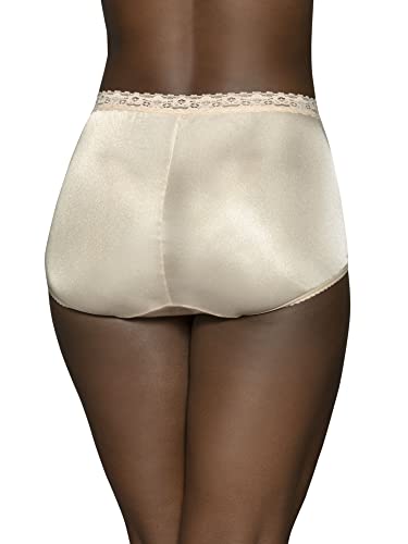 Vanity Fair Women's Perfectly Yours Nylon With Lace Brief Panty 13060 Briefs (pack of 1)