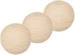 Amazon Basics Jouets pour chiens, boules de caoutchouc 3), 6.35 cm, beige