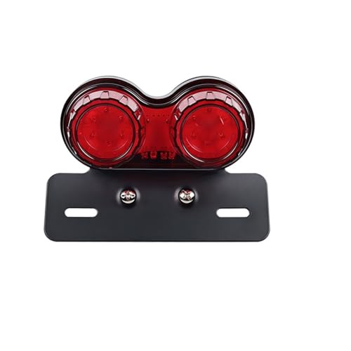 Feu arrière LED 12V avec support de plaque pour moto Hayabusa GSX1300R