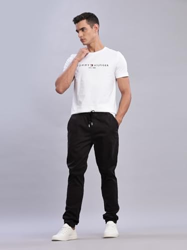 Image of Tommy Hilfiger Mens White Logo T-Shirt