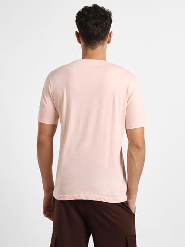 Image of NOBERO 100% Cotton T Shirts for Men Stylish | Regular Fit | Solid T Shirts for Men 180 GSM Combed Cotton | Round Neck Half Sleeve
