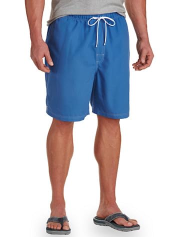 Harbor Bay by DXL Men's Big and Tall Swim Trunks
