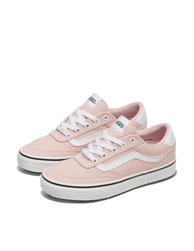 Vans Women's Brooklyn LS Shoe | Low-Top Sneakers for Everyday Wear, Walking, Work & Fashion, Canvas Sepia Rose, 6