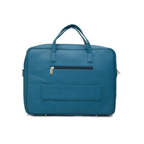 Image of Caprese TRESNA Embroidery Laptop Tote Green Handbag